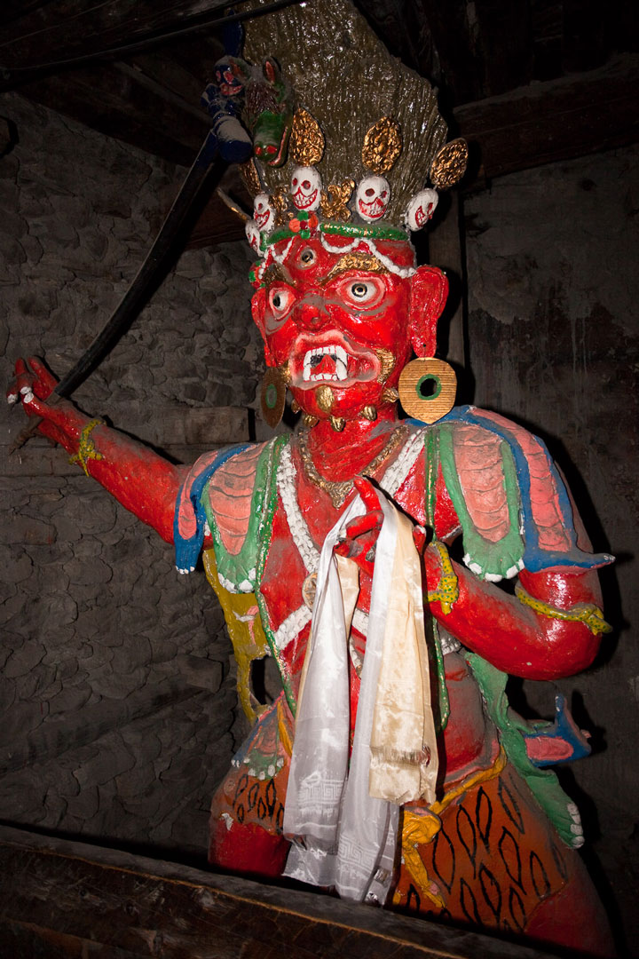 Demon in the Bragha gompa you can fit this in a box?